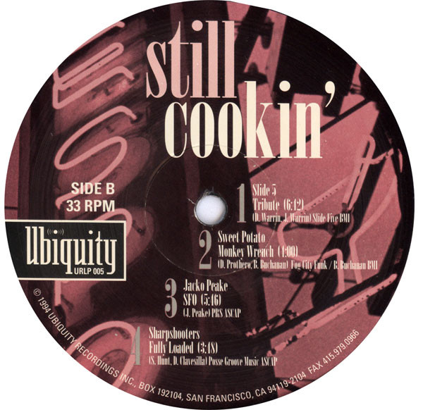 Various - Still Cookin' | Ubiquity (URLP005) - 3 Various - Still Cookin' | Ubiquity (URLP005) - 3