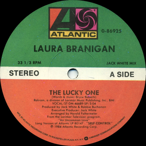 Laura Branigan - The Lucky One | Atlantic (0-86925) - main