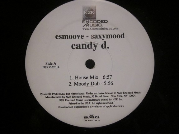 Candy D. , Esmoove - Saxymood | N2K Encoded Music (N2KV-52014) - 2 Candy D. , Esmoove - Saxymood | N2K Encoded Music (N2KV-52014) - 2