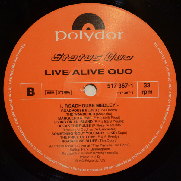 Live Alive Quo