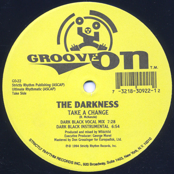 The Darkness - Take A Change / So Nice | Groove On (GO-22) - main The Darkness - Take A Change / So Nice | Groove On (GO-22) - main