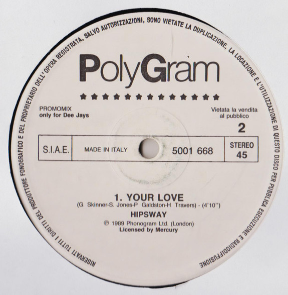 Swing Out Sister / Hipsway - You On My Mind / Your Love | PolyGram (5001 668) - 2