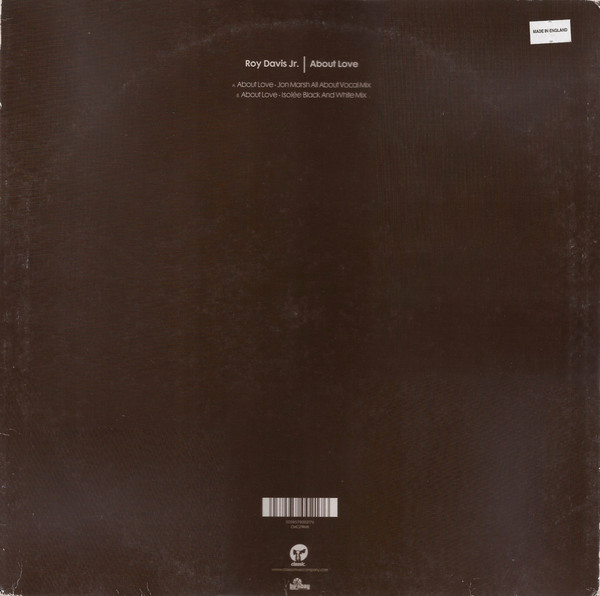 Roy Davis Jr. - About Love (Remixes) | Classic (CMC21RMX) - 2