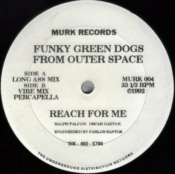 Funky Green Dogs - Reach For Me | Murk Records (MURK 004) - main Funky Green Dogs - Reach For Me | Murk Records (MURK 004) - main