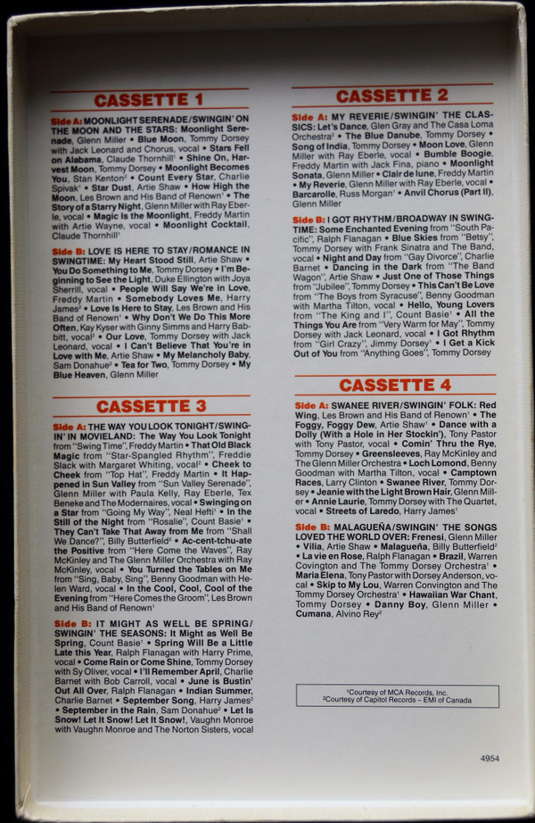 Various - The Big Bands Swing Your All Time Favorites | Reader's Digest (4954) - 2 Various - The Big Bands Swing Your All Time Favorites | Reader's Digest (4954) - 2