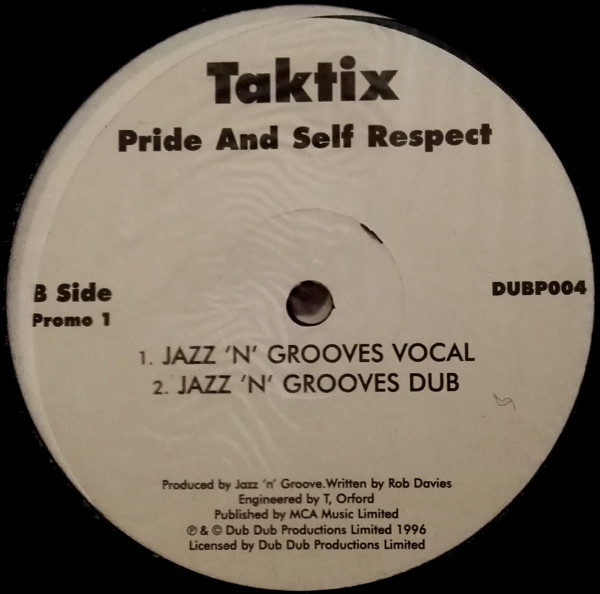 Pride And Self Respect