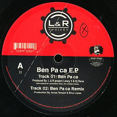 L & R Project - Ben Pa Ca EP | Jungle Boogie Records (JBR 002) - main