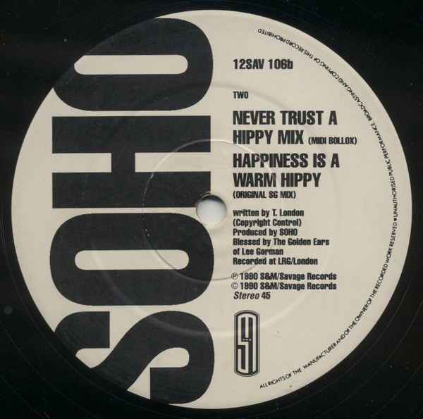 Soho - Hippychick | S And M (12SAV 106) - 4
