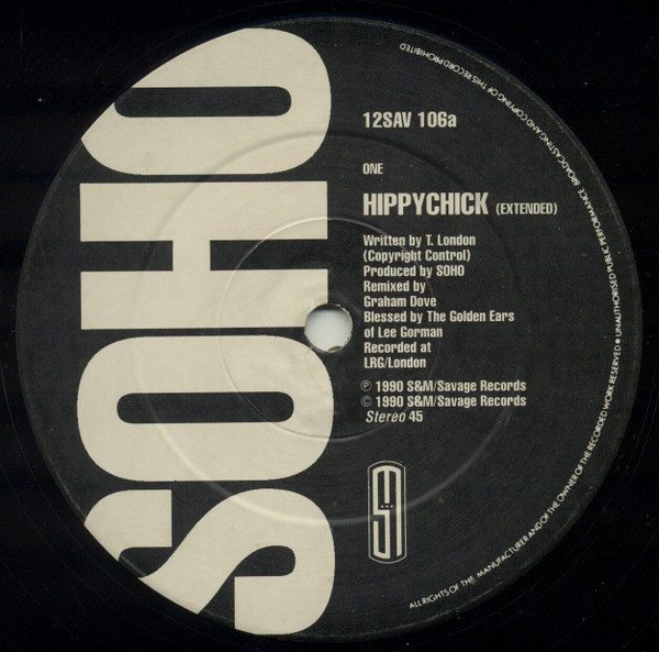 Soho - Hippychick | S And M (12SAV 106) - 3