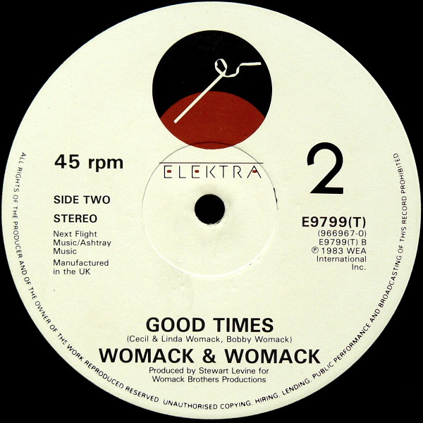 Womack & Womack - Love Wars (Extended Remix) | Elektra (E9799T) - 4
