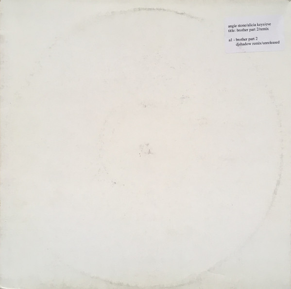 Angie Stone / Alicia Keys / Eve - Brother (Part 2) | Not On Label (Angie Stone) (AS01)