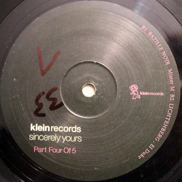 Various - Sincerely Yours - Part Four Of 5 | Klein Records (KL 026-4) - 3 Various - Sincerely Yours - Part Four Of 5 | Klein Records (KL 026-4) - 3