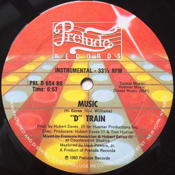 D-Train - Music | Prelude Records (PRL D 654) - 2