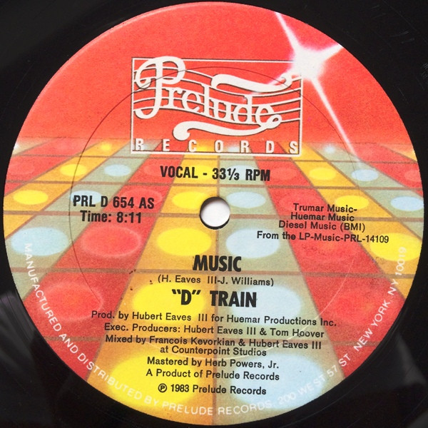 D-Train - Music | Prelude Records (PRL D 654) - main