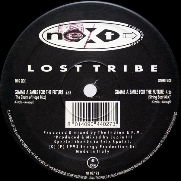 Lost Tribe - Gimme A Smile For The Future | Next Records (NT 027 93) - 3 Lost Tribe - Gimme A Smile For The Future | Next Records (NT 027 93) - 3