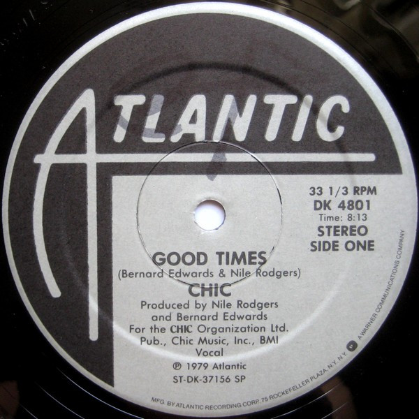 Chic - Good Times | Atlantic (DK 4801) - main