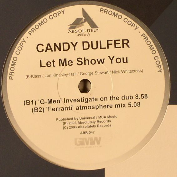 Candy Dulfer - Let Me Show You | Absolutely Records (ABR 047) - 2 Candy Dulfer - Let Me Show You | Absolutely Records (ABR 047) - 2