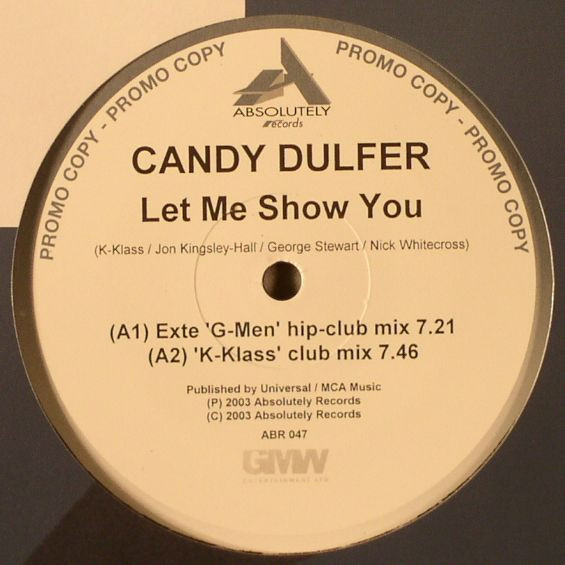 Candy Dulfer - Let Me Show You | Absolutely Records (ABR 047)