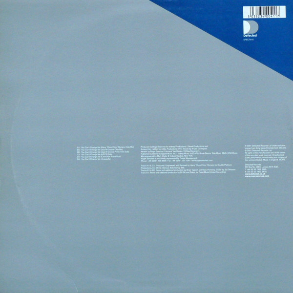 Roger Sanchez Feat Armand Van Helden And N'Dea Davenport - You Can't Change Me | Defected (DFECT41X) - 2 Roger Sanchez Feat Armand Van Helden And N'Dea Davenport - You Can't Change Me | Defected (DFECT41X) - 2