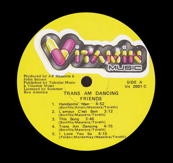 Friends - Trans Am Dancing | Vitamin Music (Vit 2001-C) - 3 Friends - Trans Am Dancing | Vitamin Music (Vit 2001-C) - 3