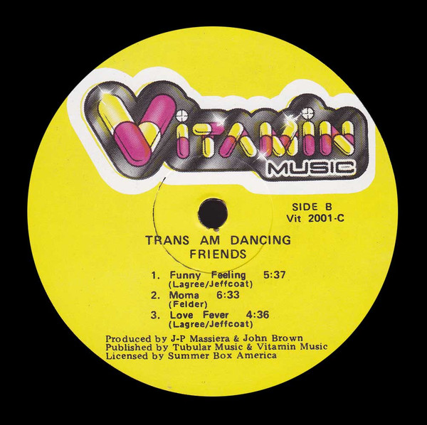 Friends - Trans Am Dancing | Vitamin Music (Vit 2001-C) - 4 Friends - Trans Am Dancing | Vitamin Music (Vit 2001-C) - 4