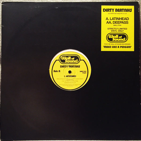 Dirty Beatniks - Latinhead / Deepass | Wall Of Sound (WALLT 035) - 3 Dirty Beatniks - Latinhead / Deepass | Wall Of Sound (WALLT 035) - 3