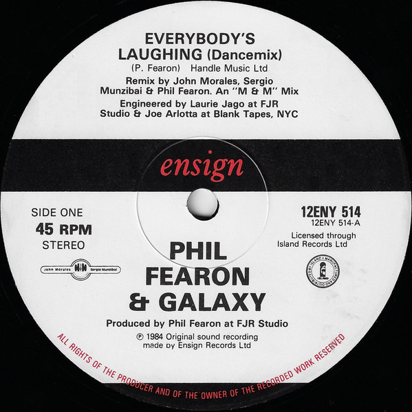 Phil Fearon & Galaxy - Everybody's Laughing | Ensign (12ENY 514) - 3 Phil Fearon & Galaxy - Everybody's Laughing | Ensign (12ENY 514) - 3