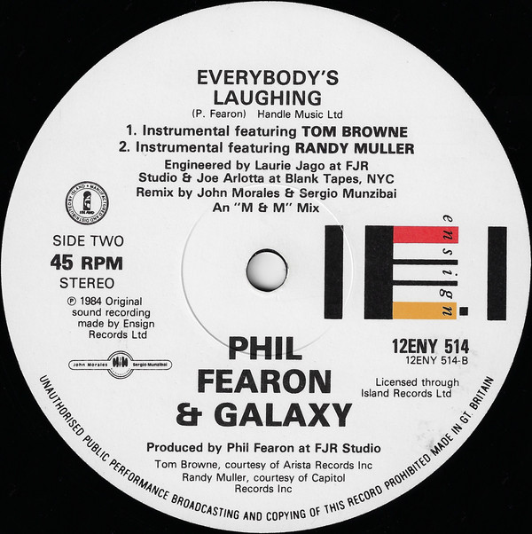 Phil Fearon & Galaxy - Everybody's Laughing | Ensign (12ENY 514) - 4 Phil Fearon & Galaxy - Everybody's Laughing | Ensign (12ENY 514) - 4