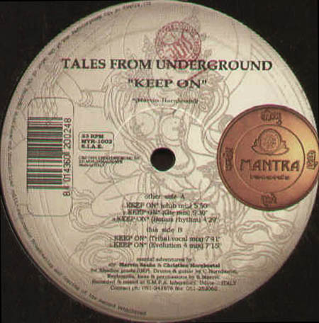 Tales From Underground - Keep On | Mantra Vibes (MTR 1002) - main Tales From Underground - Keep On | Mantra Vibes (MTR 1002) - main