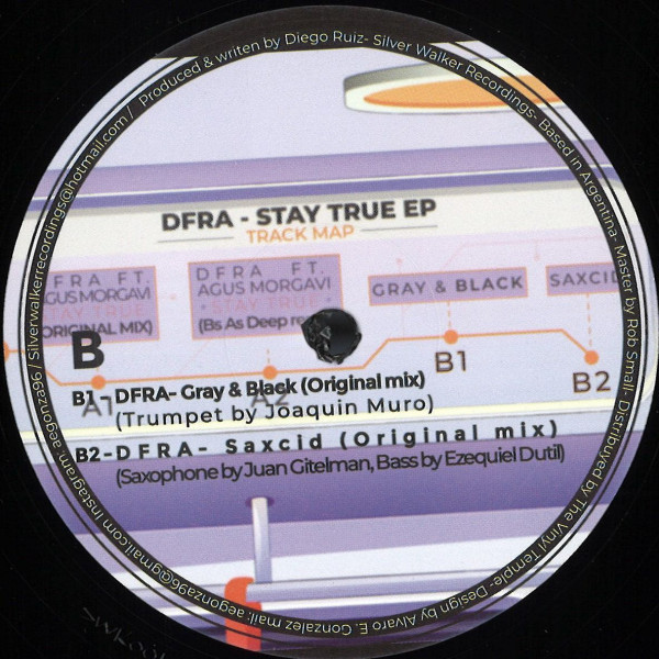 DFRA - Stay True EP | Silver Walker (SWK001) - 2
