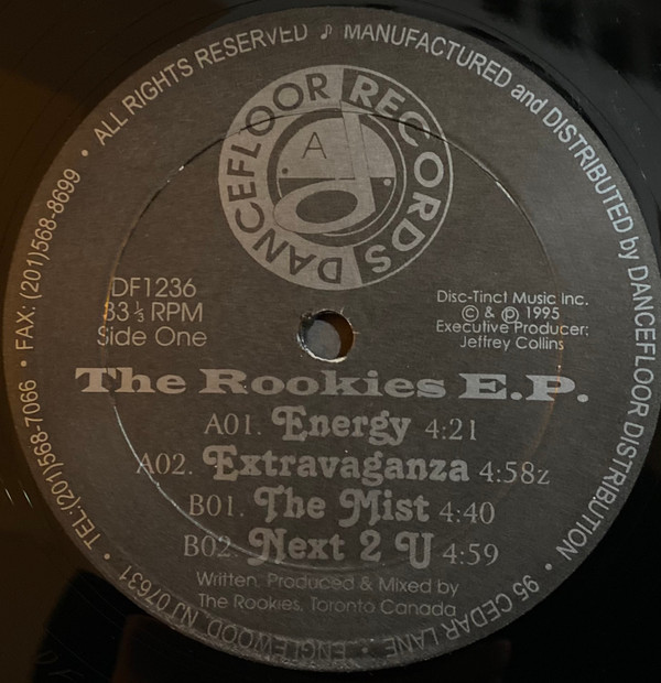 The Rookies - The Rookies E.P. | Dancefloor Records (DF1236) - main