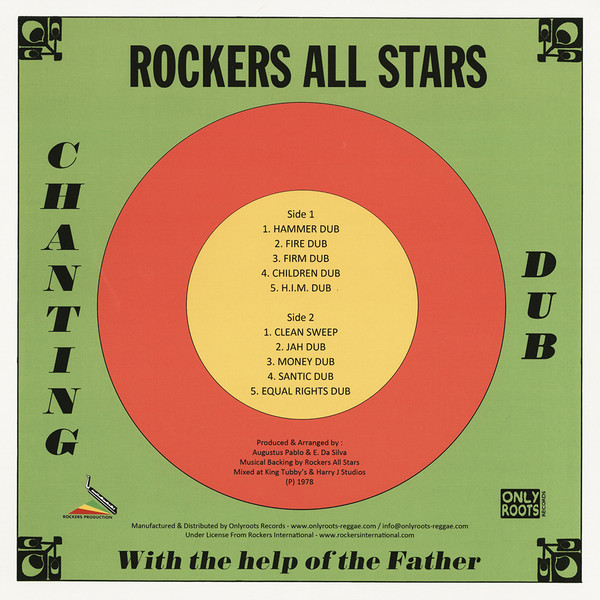 Rockers All Stars - Chanting Dub With The Help Of The Father | Onlyroots Records (ORLP25) - 2