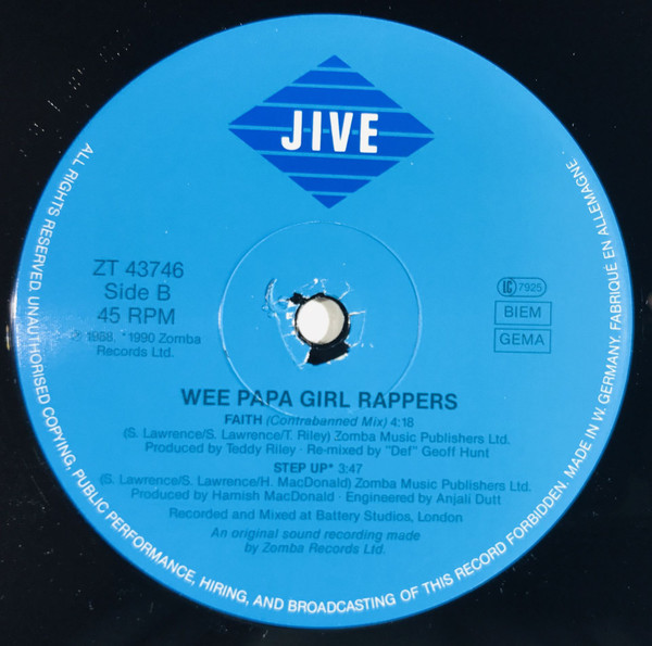 Wee Papa Girl Rappers - Get In The Groove | Jive (ZT 43746) - 4 Wee Papa Girl Rappers - Get In The Groove | Jive (ZT 43746) - 4