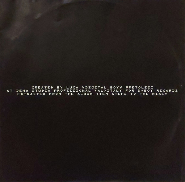 Digital Boy - Exterminate / Direct To Rave | D-Boy Records (DB 006) - 6