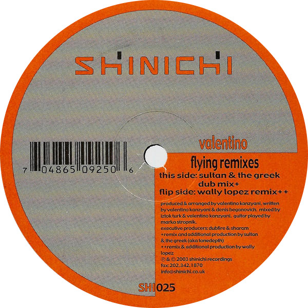 Valentino Kanzyani - Flying (Remixes) | Shinichi (SHI025) - 4