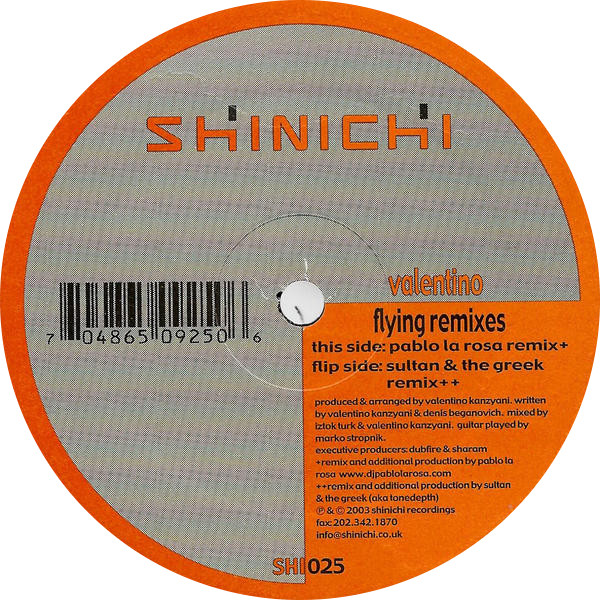 Valentino Kanzyani - Flying (Remixes) | Shinichi (SHI025) - 2