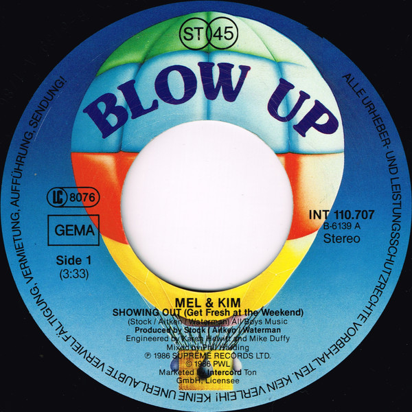 Mel & Kim - Showing Out | Blow Up (INT 110.707) - 3 Mel & Kim - Showing Out | Blow Up (INT 110.707) - 3