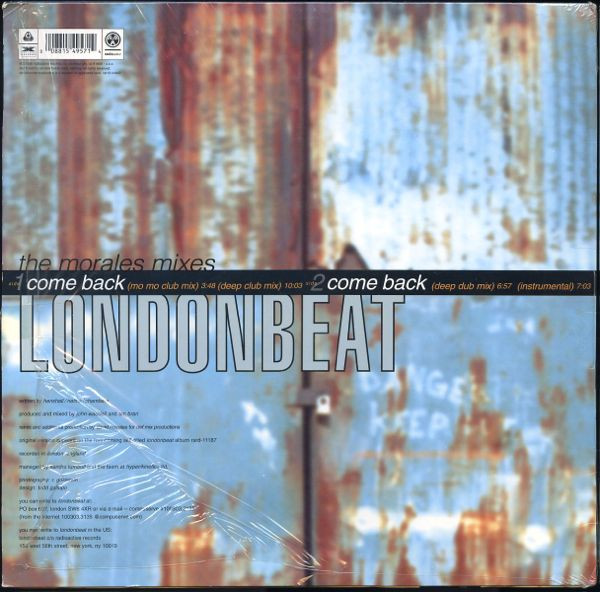 Londonbeat - Come Back (The Morales Mixes) | Radioactive (RAR12-54957) - 2