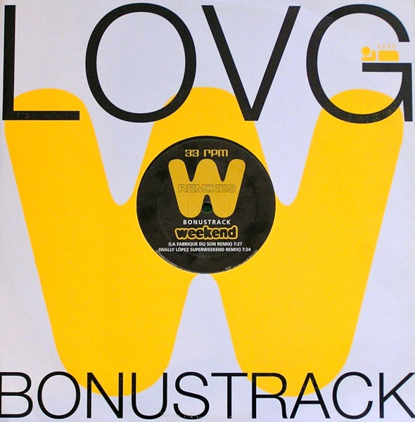 LOVG - Bonustrack (Remixes) | Weekend Records (SM 6740996) - main LOVG - Bonustrack (Remixes) | Weekend Records (SM 6740996) - main