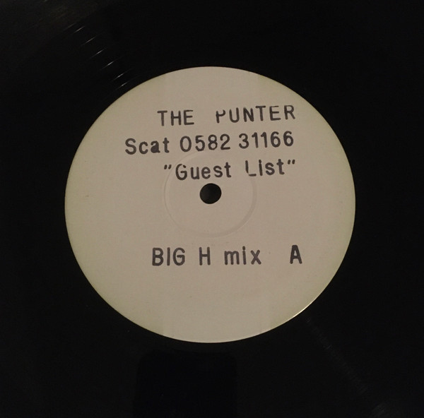 The Punter - Guest List | Scat Records (Scat 0582 31166)