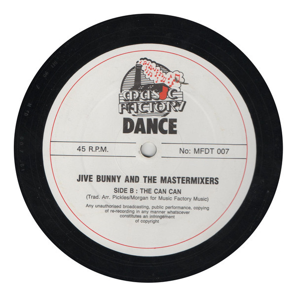 Jive Bunny And The Mastermixers - Can Can You Party | Music Factory (MFDT 007) - 4