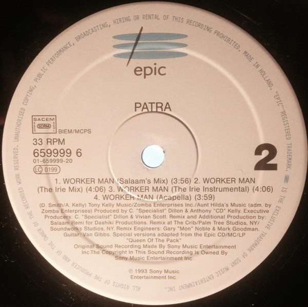 Patra - Worker Man | Epic (659999 6) - 4 Patra - Worker Man | Epic (659999 6) - 4