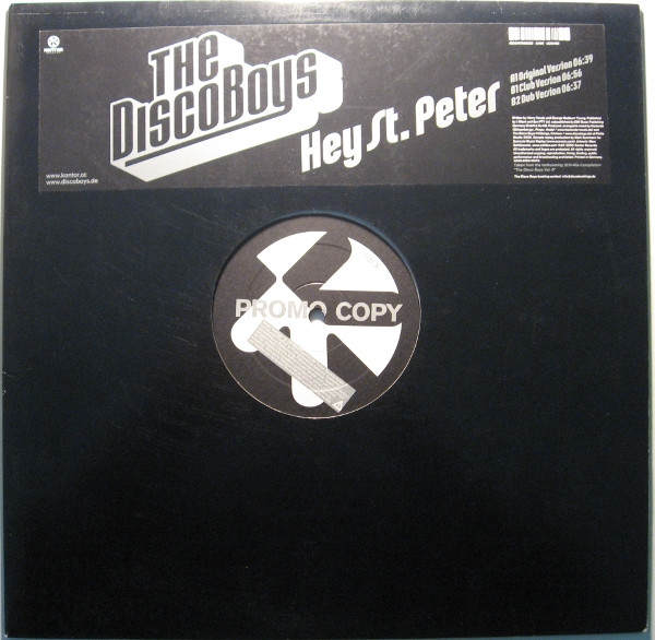 The Disco Boys - Hey St. Peter | Kontor Records (K499)