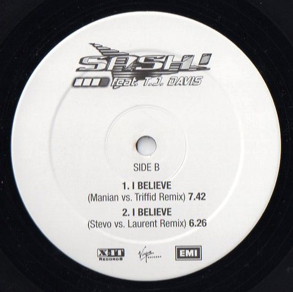 Sash! & T.J. Davis - I Believe | X-IT Records (5469906) - 4 Sash! & T.J. Davis - I Believe | X-IT Records (5469906) - 4