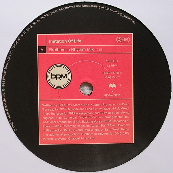 BillieRayMartin - Imitation Of Life | Magnet (0630-13230-0) - 3 BillieRayMartin - Imitation Of Life | Magnet (0630-13230-0) - 3
