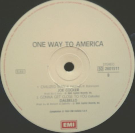 Various - One Way To America | EMI (50 2601511) - 4