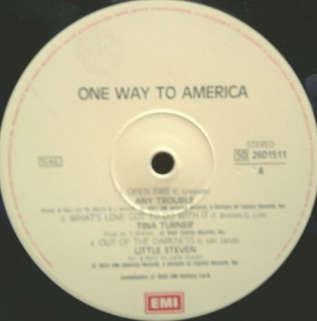 Various - One Way To America | EMI (50 2601511) - 3