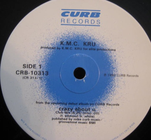K.M.C. Kru - Crazy About U | Curb Records (CRB-10313) - 3