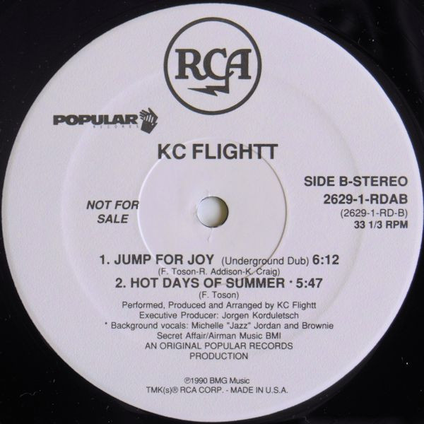 KC Flightt - Jump For Joy | RCA (2629-1-RDAB) - 4 KC Flightt - Jump For Joy | RCA (2629-1-RDAB) - 4