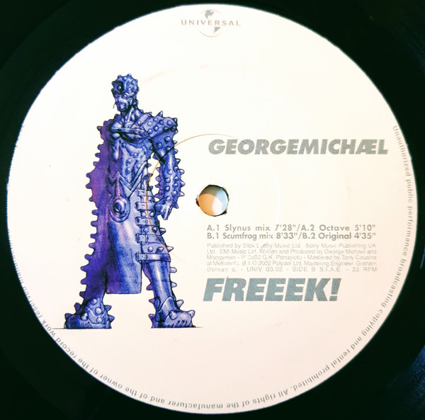George Michael - Freeek! | Universal (Univ 03.02) - 3 George Michael - Freeek! | Universal (Univ 03.02) - 3